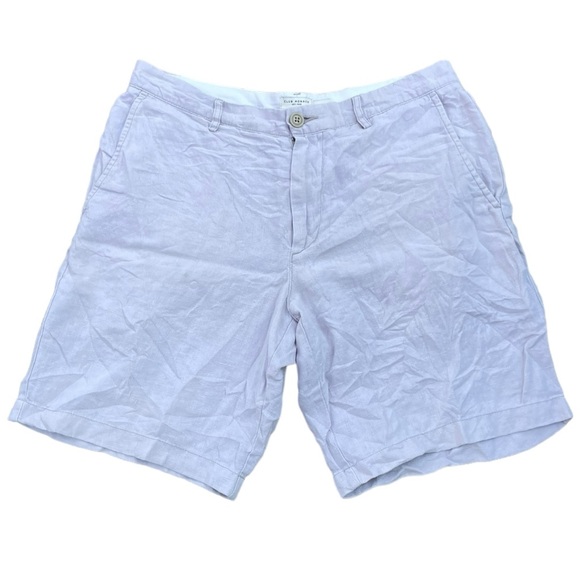 100% Linens Club Monaco Shorts (30) - Picture 3 of 7